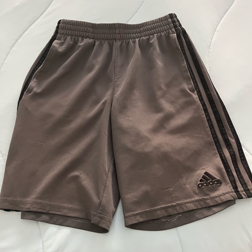 Adidas Gray Athletic Shorts